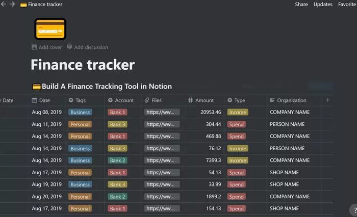 finance-tracker-notion_935adec67b324b146ff212ec4c69054f أفضل 11 قالب Notion للاستخدام الشخصي
