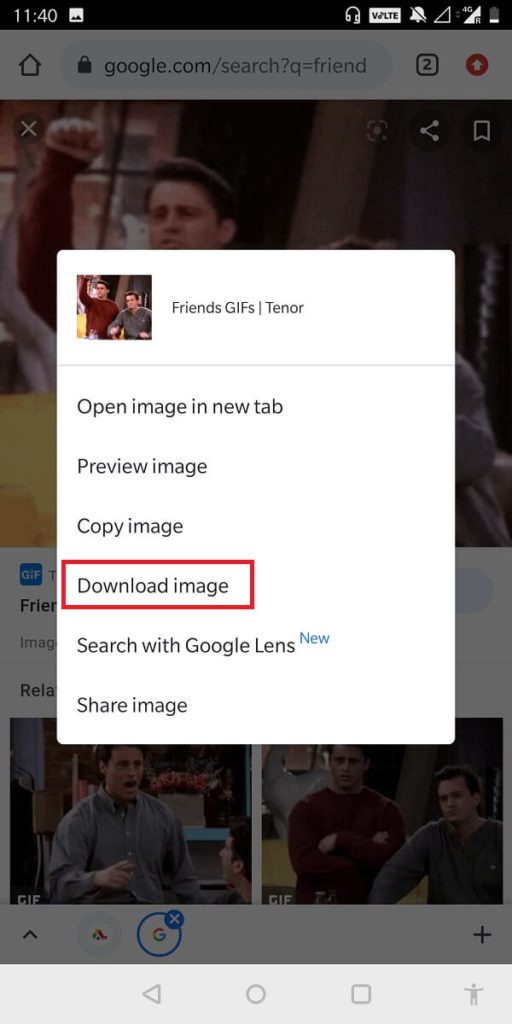 long-press-the-image-and-from-the-menu-tap-on-download-image.-512x1024-1 4 طرق لحفظ صور GIF على هاتف Android