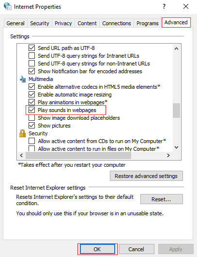 make-sure-that-you-tick-the-checkbox-next-to-Play-sounds-in-web-pages. كيفية إصلاح مشكلة عدم وجود صوت في Google Chrome
