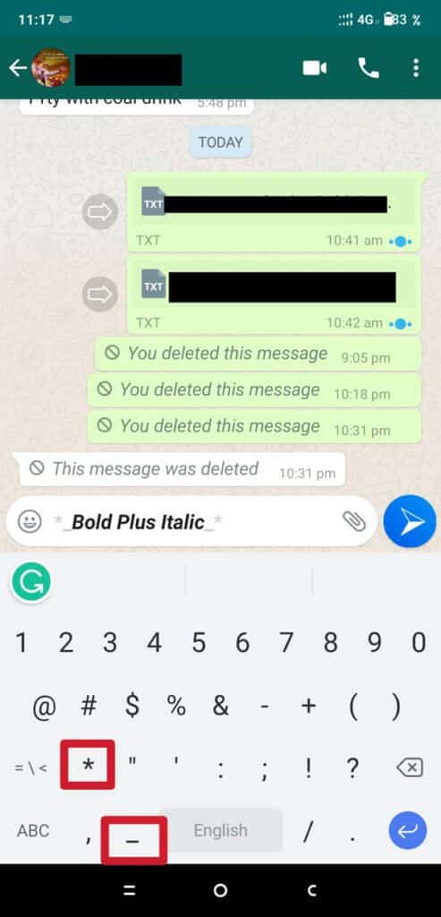 كيفية تغيير نمط الخط في WhatsApp - %categories