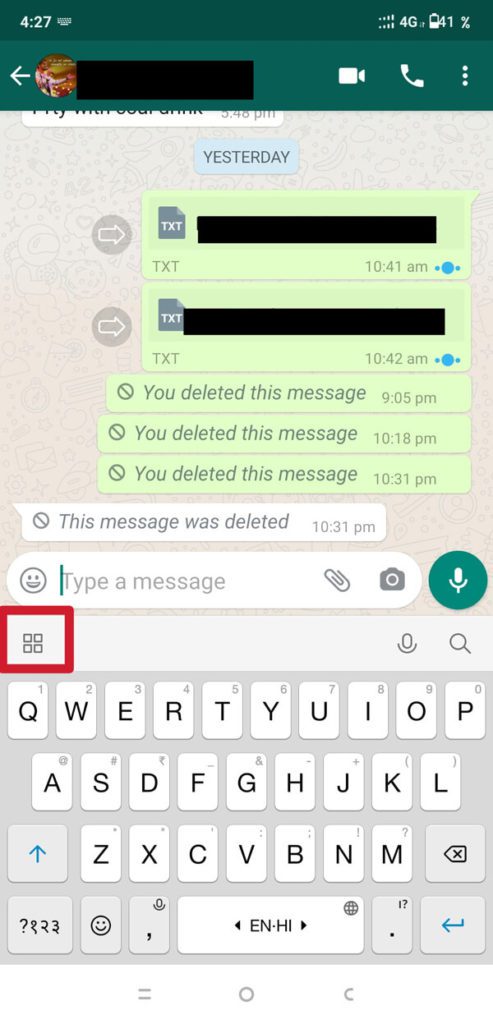 pic35-493x1024-1 كيفية تغيير نمط الخط في WhatsApp