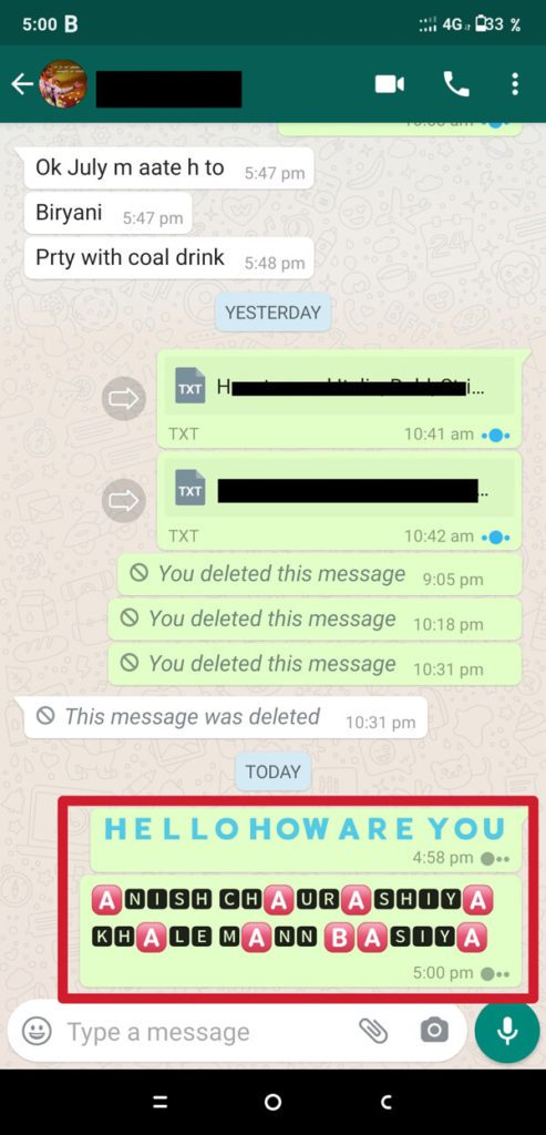 كيفية تغيير نمط الخط في WhatsApp - %categories