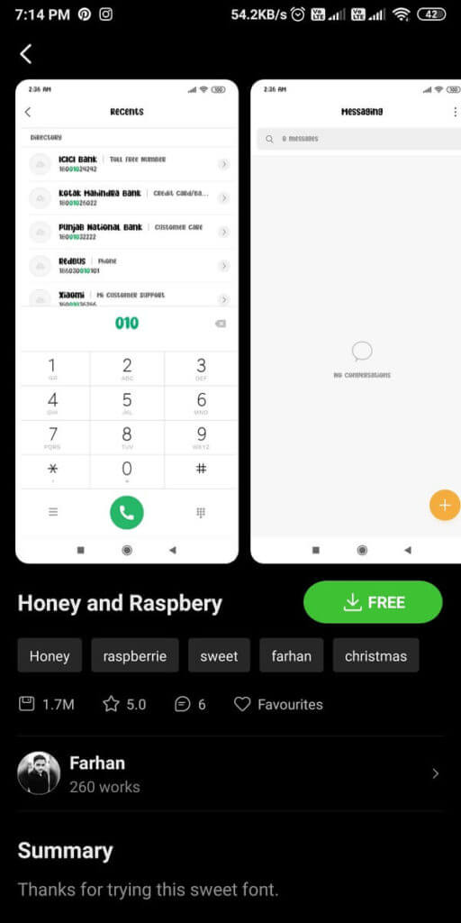 select-any-font-and-check-the-preview-512x1024-1 كيفية تغيير نوع الخط على هاتف Android الخاص بك