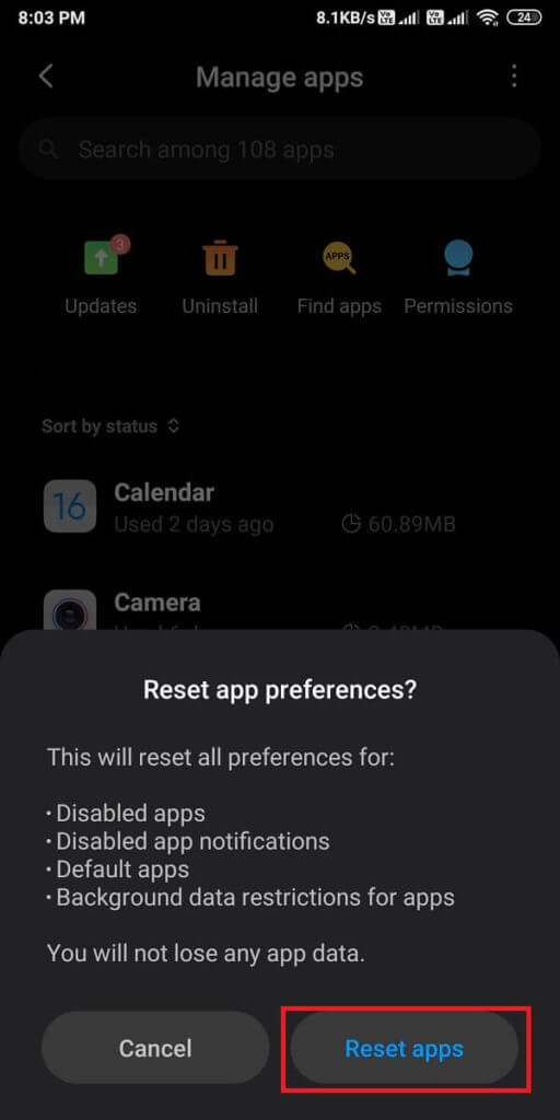 tap-on-Reset-Apps.-512x1024-1 كيفية إصلاح خطأ التطبيق غير المثبت على Android