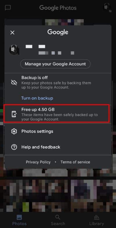 tap-on-the-Free-up-option-519x1024-1 كيفية تحرير مساحة التخزين الداخلية على هاتف Android