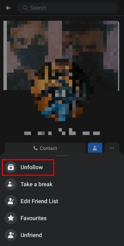 tap-on-the-Unfollow-option-from-the-list-of-available-options.-519x1024-1 كيفية عرض المنشورات على موجز أخبار Facebook بأحدث ترتيب