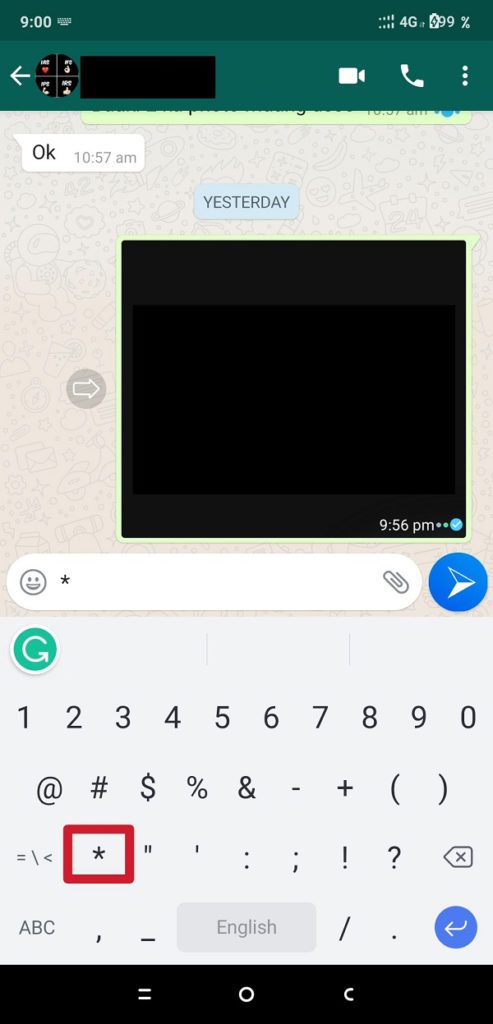 type-the-asterisk-before-you-write-anything-else-in-the-chat.-493x1024-1 كيفية تغيير نمط الخط في WhatsApp