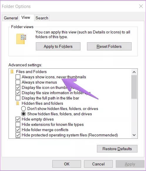 window-10-preview-pane-not-working-4_4d470f76dc99e18ad75087b1b8410ea9 أفضل 8 إصلاحات لعدم عمل جزء من المعاينة في Windows 10