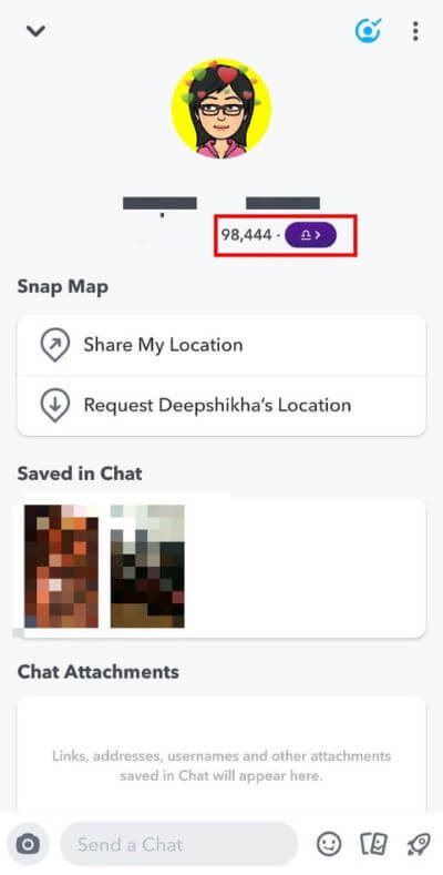 you-can-observe-a-number-below-your-friends-name.-This-number-reflects-the-Snap-Score-of-your-friend-519x1024-1 كيف تعرف ما إذا كان شخص ما متصلًا بالإنترنت على Snapchat؟