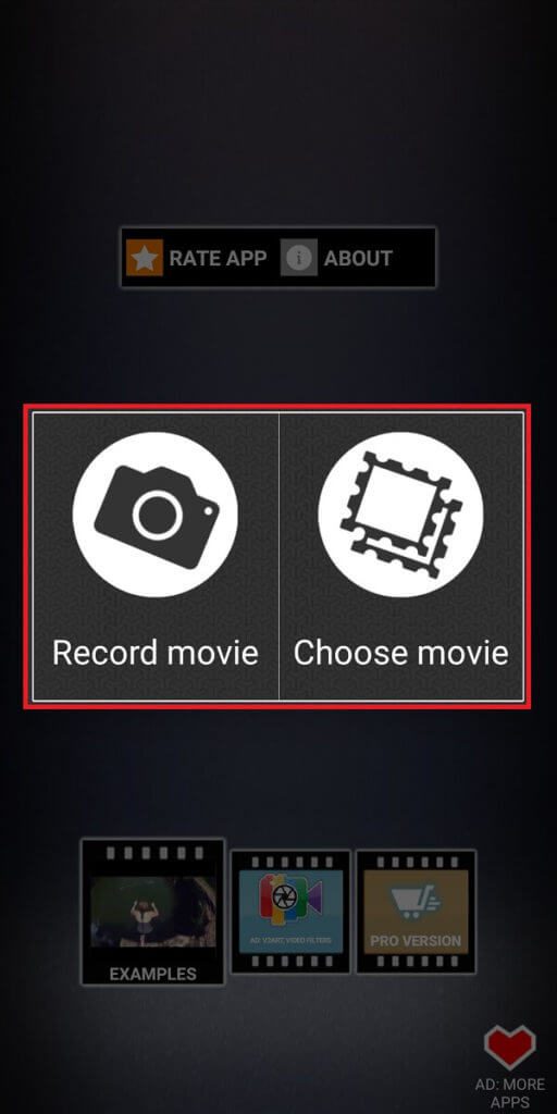 you-can-select-Record-movie-for-recording-a-slow-motion-Video-or-tap-on-Choose-movie-512x1024-1 كيفية تسجيل مقاطع فيديو بطيئة الحركة على أي هاتف يعمل بنظام Android؟
