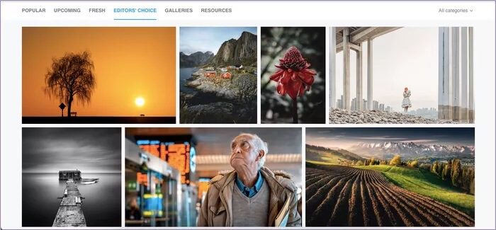 500px-editors-choice_935adec67b324b146ff212ec4c69054f أفضل 5 بدائل لـ Instagram للمصورين