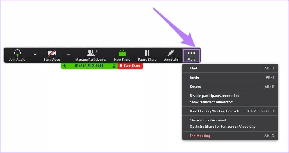 8_-_How_to_Record_Your_Screen_on_Zoom_4d470f76dc99e18ad75087b1b8410ea9 كيفية تسجيل شاشتك باستخدام ميزة Zoom على Windows 10 و macOS