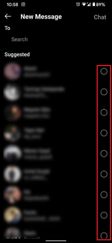 A-New-Message-window-will-open-up-displaying-a-list-of-Instagram-users.-473x1024-1 كيفية إرسال رسائل مباشرة على Instagram