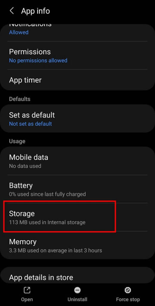 After-this-tap-on-the-Storage-option.-519x1024-1 كيفية إيقاف تشغيل التصحيح التلقائي على Android