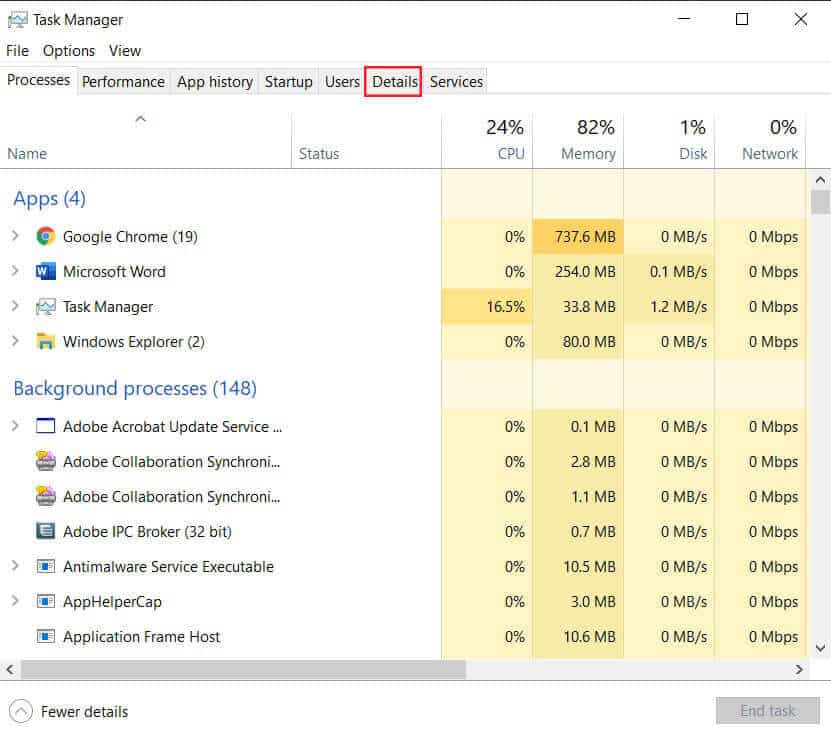 Click-on-the-Details-option-in-the-panel-at-the-top 4 طرق لجعل تنزيل Steam أسرع