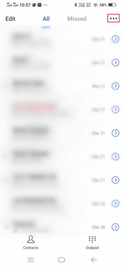 Click-on-the-three-vertical-dots-from-the-top-right-corner-of-the-screen.-472x1024-1 كيفية إصلاح عدم عمل البريد الصوتي على Android