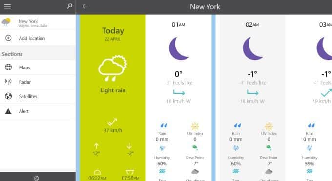 Desktop-Weather-Widgets-for-Windows-10-4 أفضل 5 أدوات للطقس لسطح المكتب لأجهزة الكمبيوتر التي تعمل بنظام Windows 10
