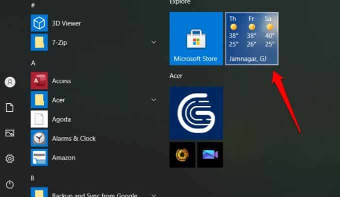 Desktop-Weather-Widgets-for-Windows-10-5 أفضل 5 أدوات للطقس لسطح المكتب لأجهزة الكمبيوتر التي تعمل بنظام Windows 10