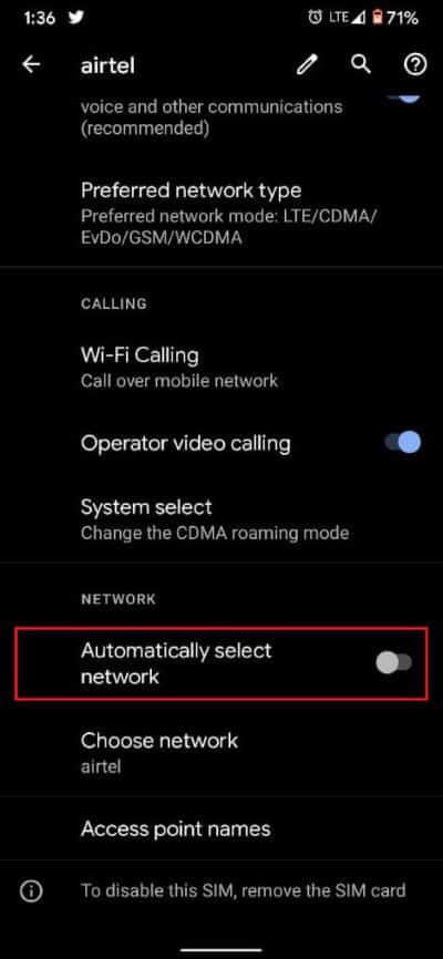 Enable-Automatically-Select-Network-473x1024-1 إصلاح الشبكة الخلوية غير متاحة للمكالمات الهاتفية