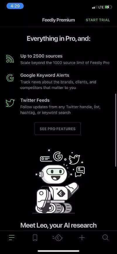 Feedly-pro_40dd5eab97016030a3870d712fd9ef0f NetNewsWire مقابل Feedly: أي تطبيق قارئ RSS أفضل على iPhone