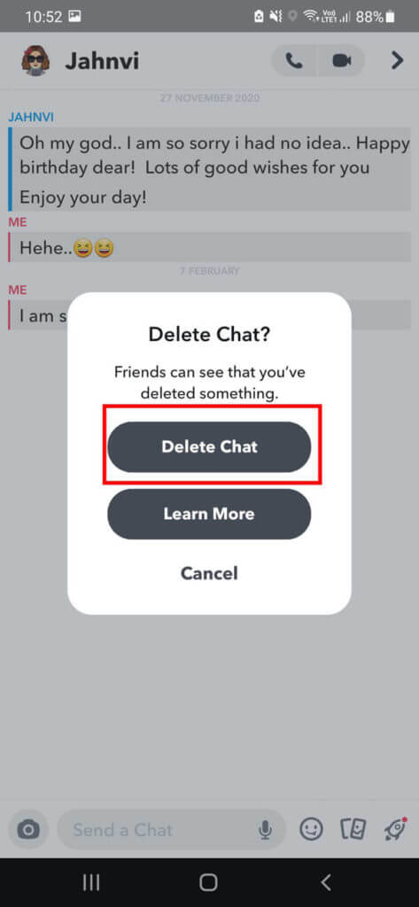 كيفية حذف الرسائل على Snapchat - %categories