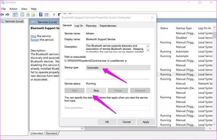 Fixes-for-Bluetooth-Option-Missing-From-Action-Center-in-Windows-10-13_935adec67b324b146ff212ec4c69054f أفضل 9 إصلاحات لخيار Bluetooth مفقود من مركز العمل في Windows 10