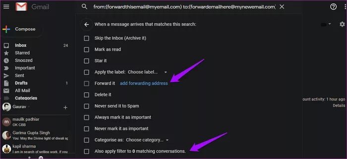 Forward-Multiple-Emails-in-Gmail-16_935adec67b324b146ff212ec4c69054f كيفية إعادة توجيه رسائل البريد الإلكتروني المتعددة في Gmail مرة واحدة