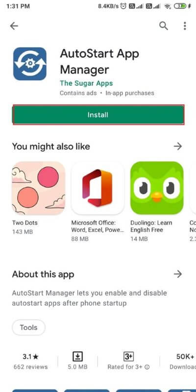 Head-to-the-Google-Play-Store-and-install-Autostart-app-manager-by-the-sugar-apps.-512x1024-1 كيفية تعطيل تطبيقات بدء التشغيل التلقائي على Android