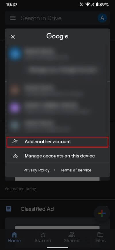 Now-add-the-account-you-just-shared-files-with-473x1024-1 كيفية نقل الملفات من Google Drive إلى آخر