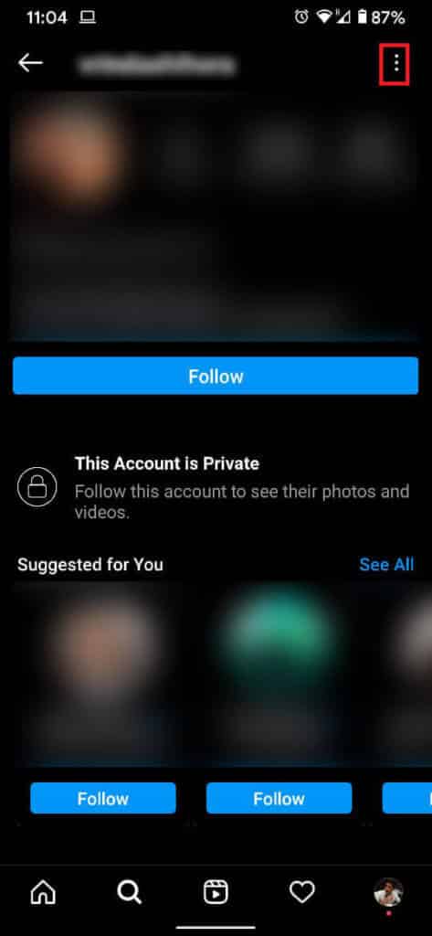 On-the-top-right-corner-of-the-page-tap-on-the-three-dots-to-reveal-the-options.-473x1024-1 كيفية إرسال رسائل مباشرة على Instagram