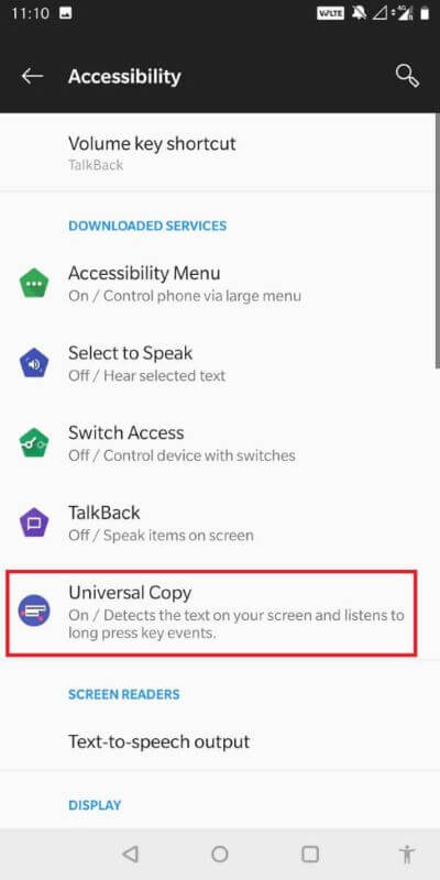 Once-it-gets-downloaded-you-will-have-to-give-it-special-permissions-from-your-phone-settings.-512x1024-1 كيفية نسخ التسميات التوضيحية والتعليقات والسيرة الذاتية على Instagram