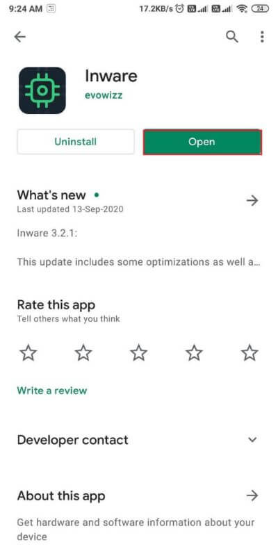 Open-the-Google-Play-Store-and-install-Inwa-512x1024-1 كيفية التحقق من نوع ذاكرة الوصول العشوائي في هاتف Android وسرعتها وتردد التشغيل