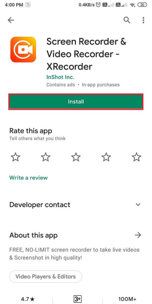 Open-the-Google-play-store-and-install-the-Screen-recorder-and-video-recorder-Xrecorder-app-512x1024-1 كيف تأخذ لقطة شاشة على Netflix