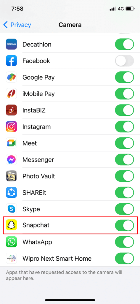 كيفية السماح بالوصول إلى الكاميرا على Snapchat - %categories