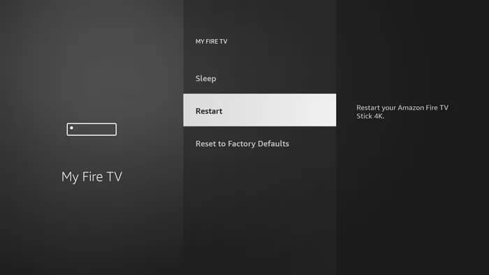 Restart-Fire-Stick_935adec67b324b146ff212ec4c69054f أفضل 6 طرق لإصلاح خطأ الصفحة الرئيسية home غير متوفرة حاليًا على Amazon Fire TV Stick
