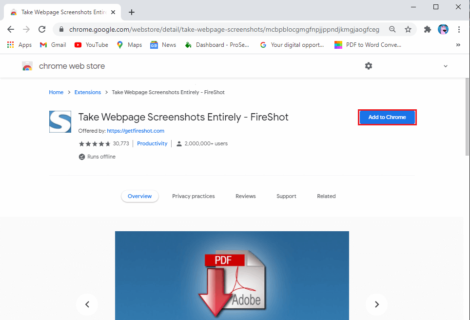 Select-take-webpage-screenshots-entirely-Fireshot-from-the-search-results-and-click-on-Add-to-chrome كيف تأخذ لقطة شاشة على Netflix