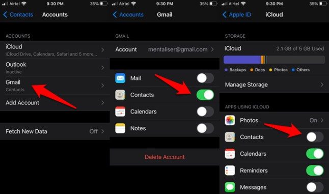 Sync-Contacts-to-Google-Gmail-Account-on-Android-and-iOS-3 كيفية مزامنة جهات الاتصال مع حساب Google Gmail على Android و iPhone