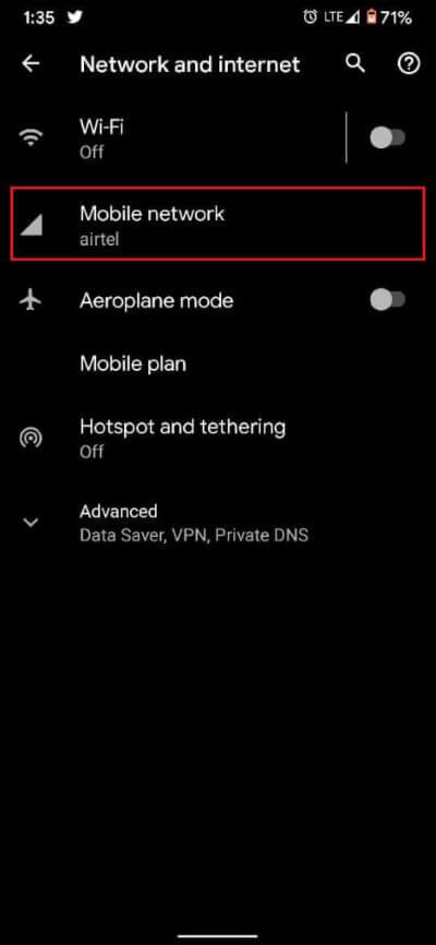 Under-Network-and-Internet-tap-on-Mobile-Network-473x1024-1 إصلاح الشبكة الخلوية غير متاحة للمكالمات الهاتفية