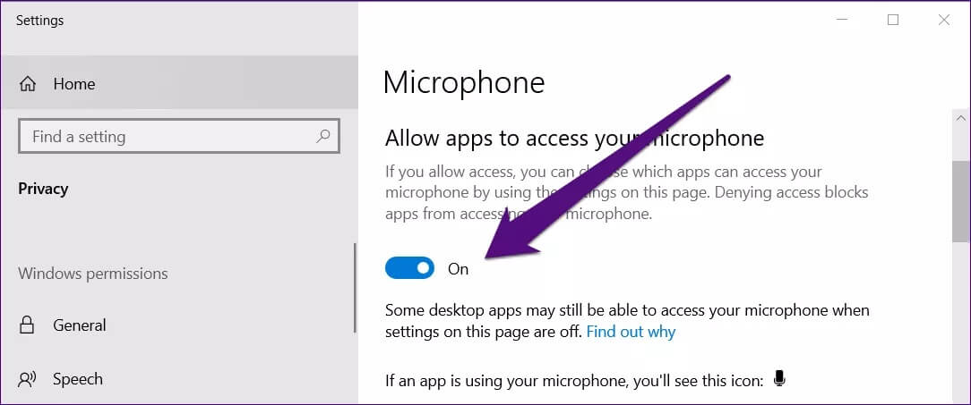 allow-apps-acccess-microphone_4d470f76dc99e18ad75087b1b8410ea9 كيفية إصلاح مشكلات الميكروفون في Windows 10