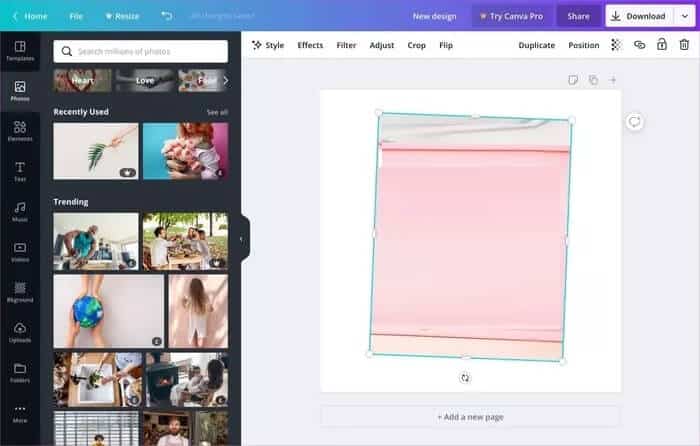 canva_935adec67b324b146ff212ec4c69054f أفضل 5 بدائل لبرنامج Adobe Spark لإنشاء الرسومات