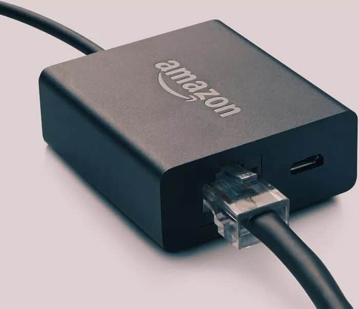 ehernet-wired-connection-amazon_4d470f76dc99e18ad75087b1b8410ea9 أفضل 6 طرق لإصلاح خطأ الصفحة الرئيسية home غير متوفرة حاليًا على Amazon Fire TV Stick