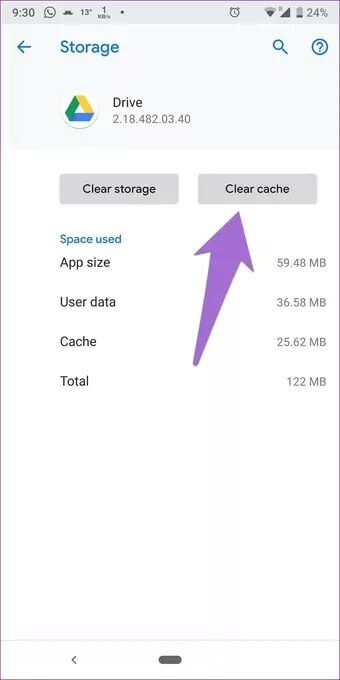 google-drive-not-syncing-on-android-9_935adec67b324b146ff212ec4c69054f أفضل 11 إصلاحًا لعدم مزامنة Google Drive على Android
