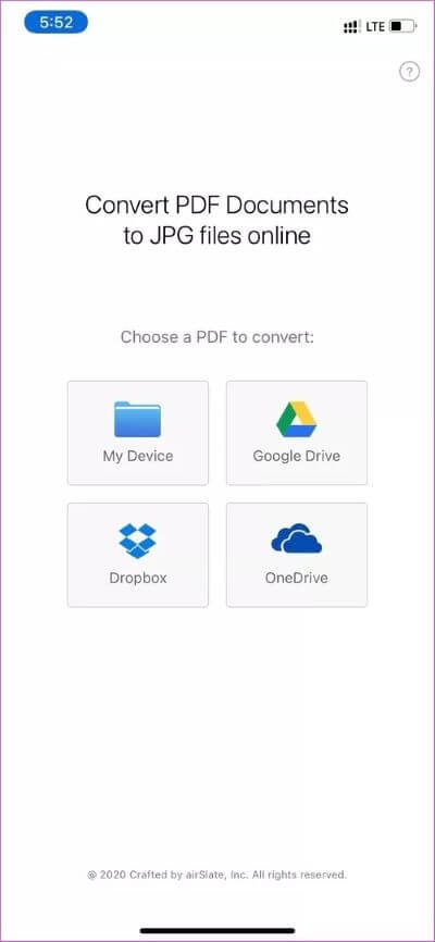 pdf-to-image-converter-home_40dd5eab97016030a3870d712fd9ef0f أفضل 4 طرق لتحويل PDF إلى PNG على iPhone