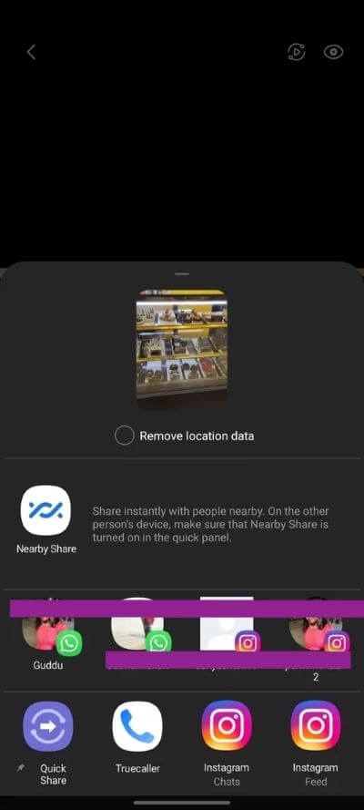remove-location-data_40dd5eab97016030a3870d712fd9ef0f أفضل 10 نصائح لتطبيق معرض Samsung لاستخدامه كالمحترفين