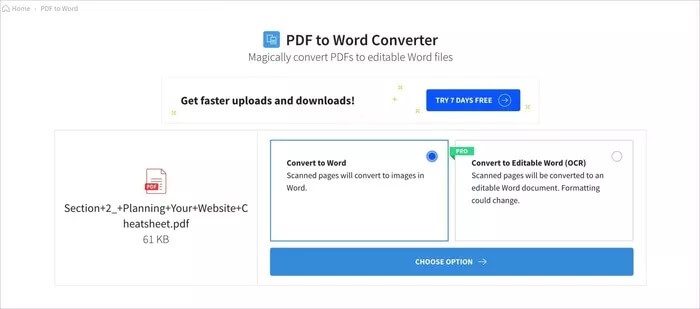 small-pdf-2_935adec67b324b146ff212ec4c69054f أفضل 4 طرق لتحويل PDF إلى Word بسهولة