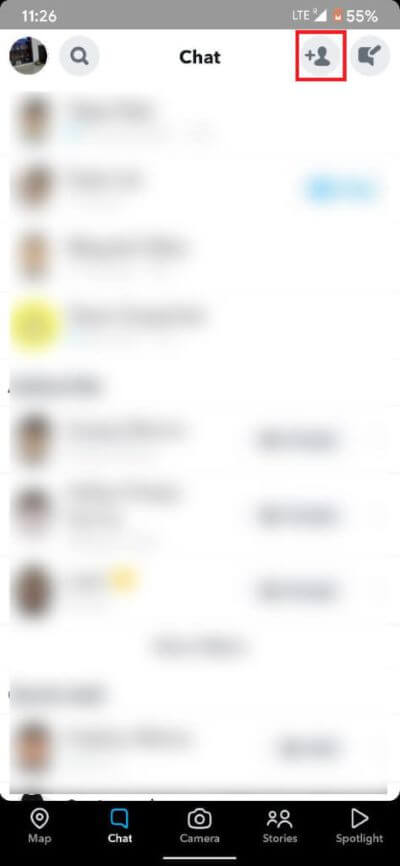 try-searching-for-that-user-by-tapping-on-the-‘Add-friend-button-473x1024-1 ماذا يعني الانتظار على Snapchat؟