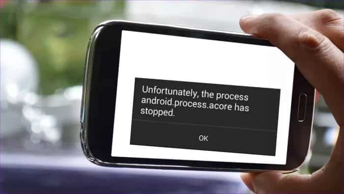 أفضل 6 طرق لإصلاح خطأ للأسف توقفت العملية android.process.acore - %categories