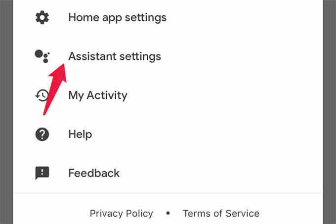 Assistant-Settings-in-Google-Home-App التحكم في الصفحة الرئيسية لـ Google Home مفقود في تطبيق Google Assistant & Home