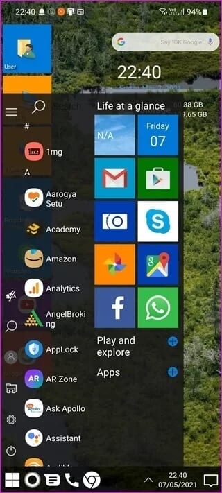 Best-Android-Launchers-for-Windows-10-Fans-6_935adec67b324b146ff212ec4c69054f أفضل 5 لانشر Android لمحبي Windows 10
