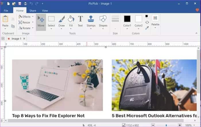 Best-Screen-Capture-Software-for-Windows-10-pickpick2_935adec67b324b146ff212ec4c69054f أفضل 5 برامج لالتقاط الشاشة لنظام التشغيل Windows 10